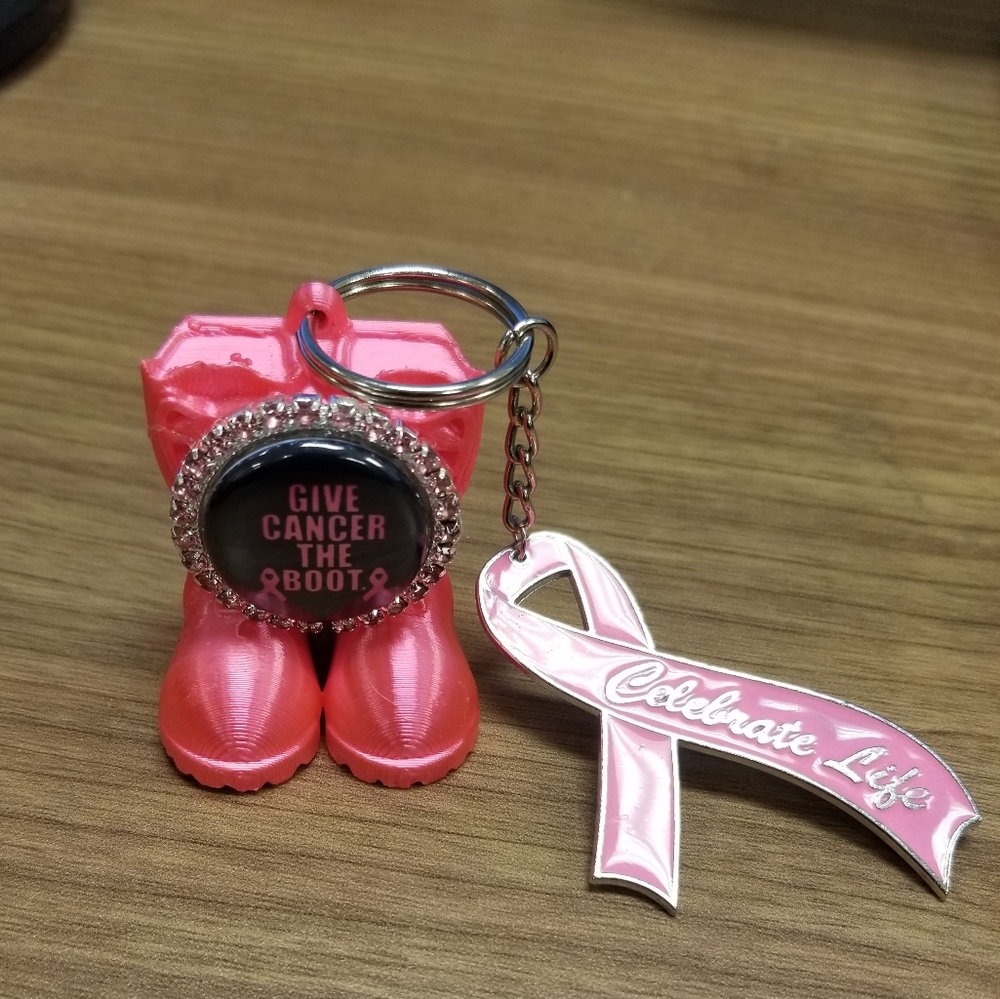 Give cancer the boot.